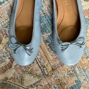 Aerosoles powder blue ballet flat